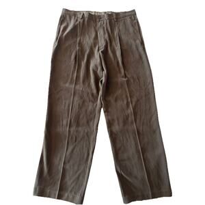 Tommy Bahama Pants Men’s 36x29 Brown Westbridge Silk Wool Blend Travel Office